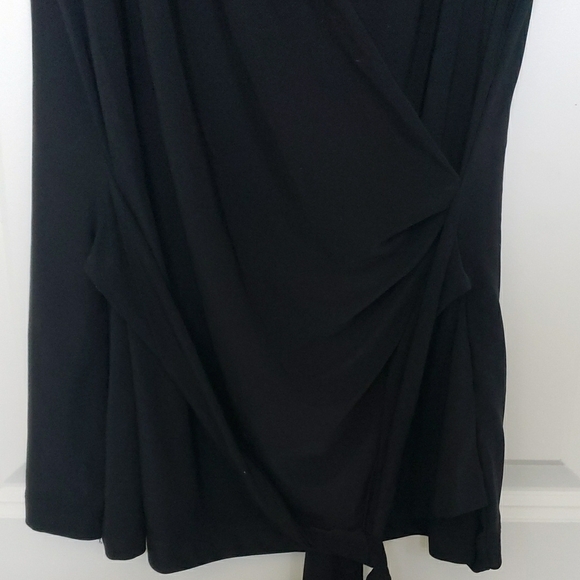 The Limited Black Wrap Blouse - Picture 5 of 6
